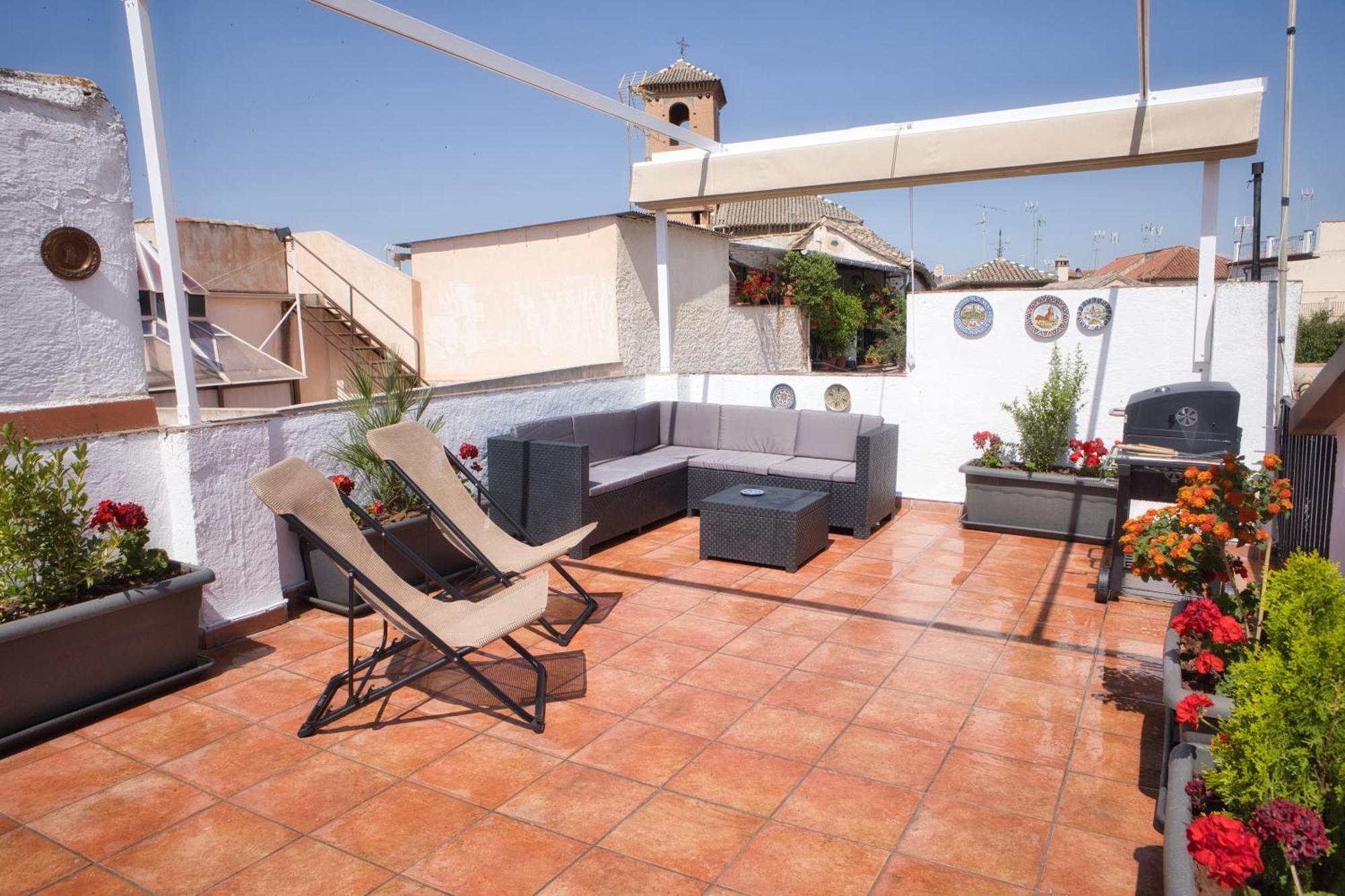 Villa Sunny House Terraza Privada Y Parking Granada Exterior foto